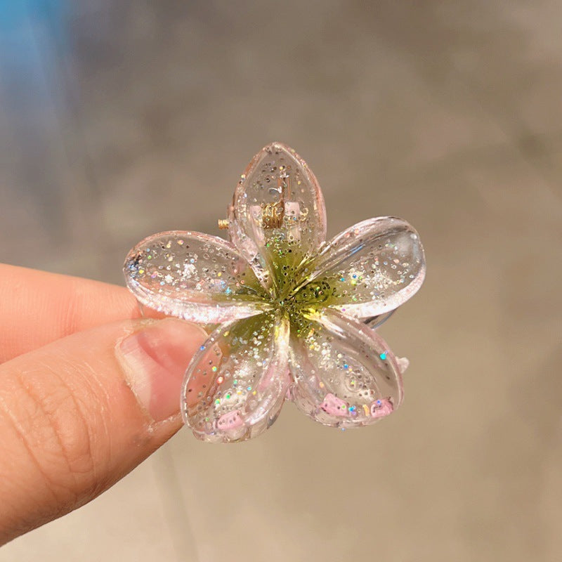 Wholesale Large 8CM Gradient Color Plumeria Flower Hairpin